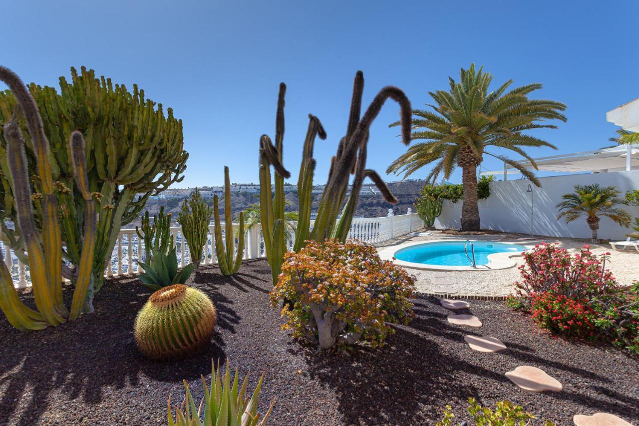 Stunning Villa With Breathtaking Ocean View Mogán Kültér fotó