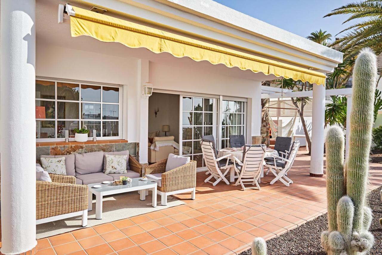 Stunning Villa With Breathtaking Ocean View Mogán Kültér fotó